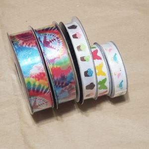 NWT Peace Palooza Craft Ribbon Bundle of 5